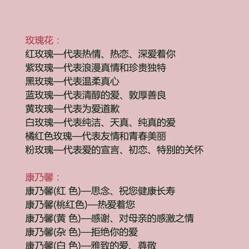 花语与外貌有关吗？如何通过花语表达个性？